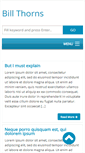 Mobile Screenshot of billthorns.com